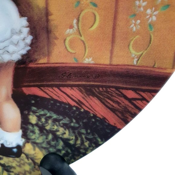 Yesterdays Series By Glenice "Amber" #1 RJ Ernst Enterprises Collector Plate - Picture 2 of 8